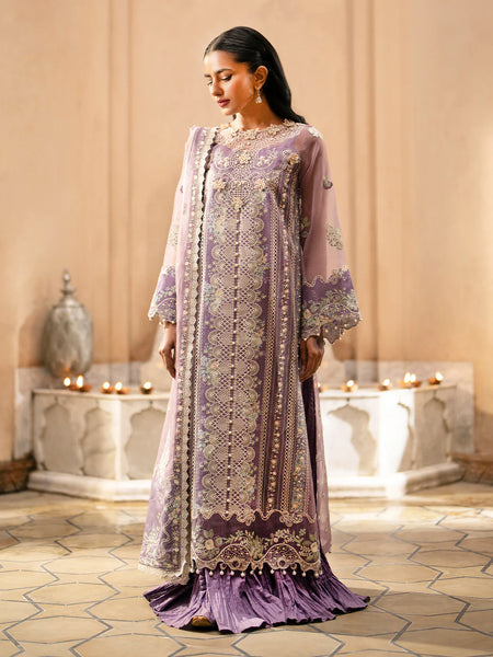DILBARO Unstitched Embroidered Lawn’24 by BINILYAS | 406-A